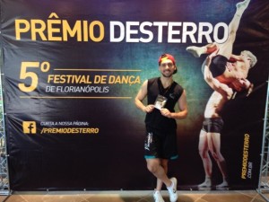 5º Prêmio Desterro em Florianópolis - Premiere Estúdio de Dança - Bailarino Luan Rattacaso