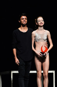 Noite dos campeões do 34º Festival de Dança de Joinville 1º Lugar na categoria Contemporâneo Solo Feminino Júnior Crédito Diego Redel